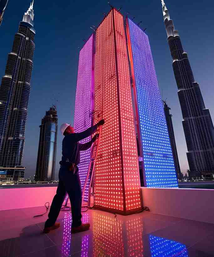 LED Lights Installation